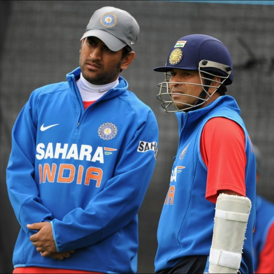 Sachin recommended Dhoni