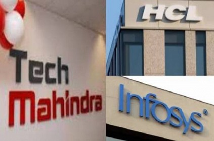 techmahindra hcltech infosys share fall after trump h1b new order