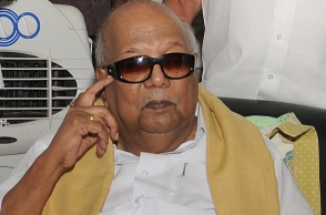 Old Veteran Political leader talks in English