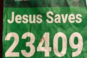 Man wearing "Jesus Saves" saved by nurse named Jesus after heart attack