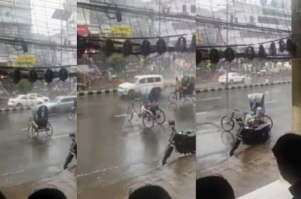 Rickshaw moving forward by itself goes viral