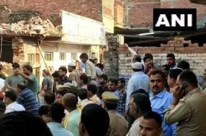 10 Killed After Building Collapses Following Cylinder Blast In UP