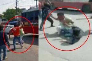 Two Army jawans brutally thrashed on road: Video Goes Viral!