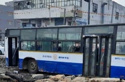 2 dead, 12 injured as BMTC bus crashes into bikes, auto-rickshaws