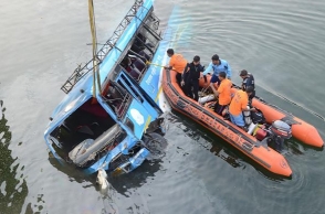36 die as bus plunges into canal in Murshidabad