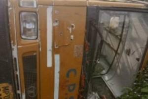 5 Children Injured After School Bus Over Turned 