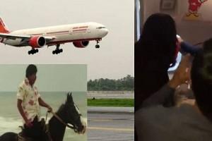 Air India Flight Returns Minutes after Take-off; Passengers Fighting Video Goes Viral