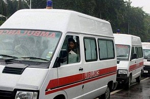 Ambulance gets struck in party strike, two patients die