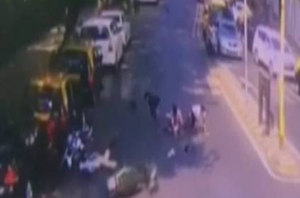 Bike with 3 riders rams into traffic police when asked to stop