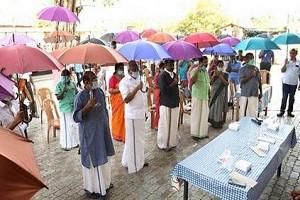 Colourful Idea: Carry an Umbrella and Combat COVID-19, the Kerala Way!