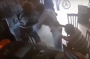CCTV Video: Mobile phone burst in man’s pocket
