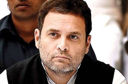 Chidambaram begs Rahul Gandhi not to resign as Congress President