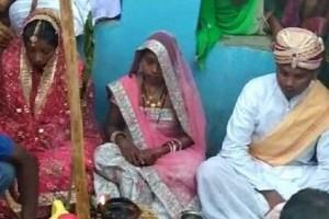 Bizarre Wedding: CRPF jawan marries lover and wife at the same time
