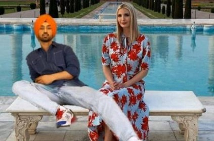 Diljit Dosanjh Photoshops Picture With Ivanka Trump, She Replies