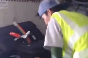 Do you think your checked-in luggage is safe? Watch this