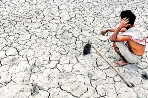 Farmers receive 1 rupee as loan waiver