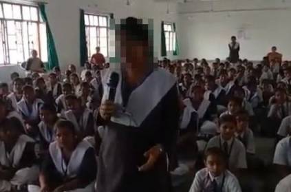 Girl who questioned police on Unnao rape is not sent to school