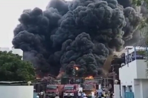 Major fire in Gujarat chemical factory