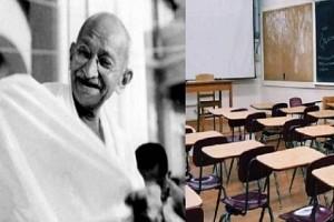 Gujarat school exam question asks "How did Mahatma Gandhi commit suicide?"