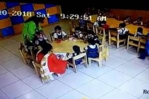 Shocking - Teacher tapes 4-yr-olds' mouths for talking in class