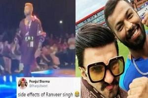 Hardik Pandya Gets Trolled for his Constume at Fashion Walk!