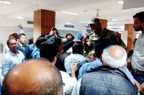 Jet Airways cancels flight, passengers protest