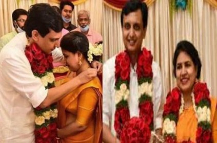 kerala cm pinarayi vijayan daughter marries DYFI leader photos