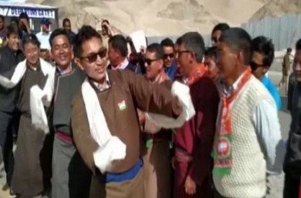 Ladakh MP seen dancing to celebrate Independence Day: Watch Video