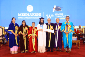 Meenakshi Academy of Higher Education & Research (MAHER) celebrates their 16th Annual Convocation. 1058 students graduated!