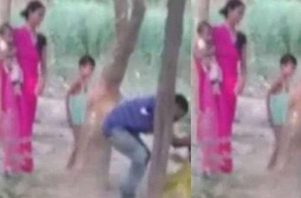 man beats wife to death in up raebareli video becomes evidence