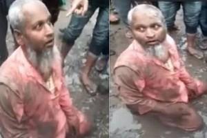 Man thrashed for selling beef, forced to eat pork