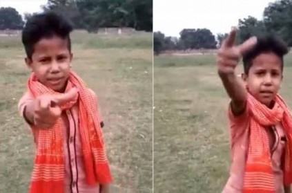 Must Watch This kid\'s rap on PM Modi will take you by shock