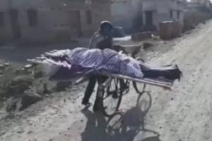 Boy forced to carry dead mother on cycle after villagers refuse to help due to their caste
