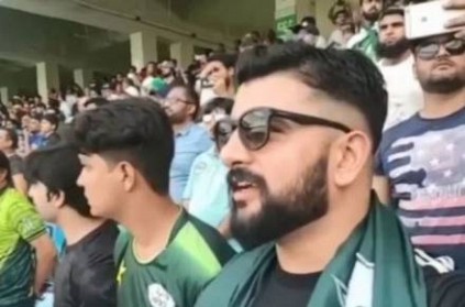 Pak man singing Jana Gana Mana goes viral during Ind vs Eng match