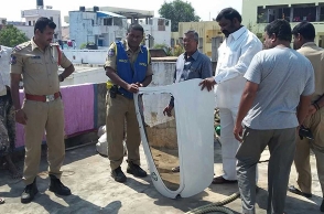 Aircraft door falls off mid-air, lands on house in Hyderabad