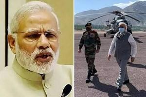 China Tension: PM Modi makes Emergency landing in Ladakh, to Visit Army Border Positions!