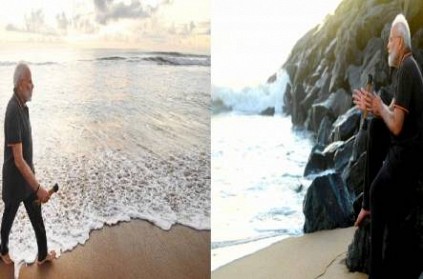 PM Modi writes poem after walking at Mahabalipuram beach in TN