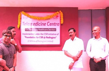 Redington Foundation and Kauvery Hospital Telemedicine Centre