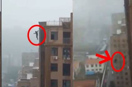 Selfie addiction turns dangerous? Video shows man falling to death off