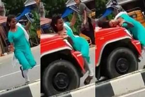 Horrifying! Girl Crossing Road Hit By Speeding Car; VIDEO VIRAL