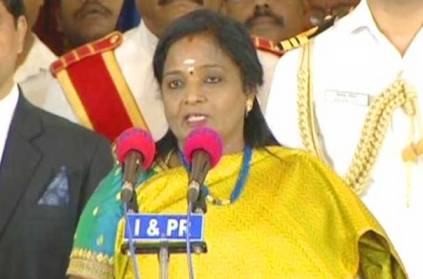 Tamilisai Soundararajan Sworn in as Telangana Governor