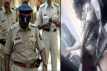 up deoria policeofficer masturbates before woman cctv video viral