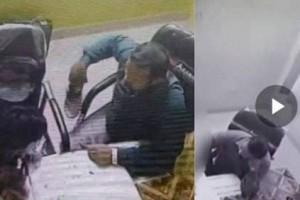 Tuition teacher caught on camera thrashing 7-yr-old student with shoe