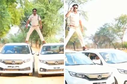 Video: Cop Recreates Singham Star’s Stunt in Uniform, Gets Fined