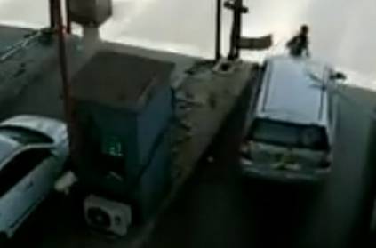 Video inside! Driver drags toll staff 6km on car bonnet