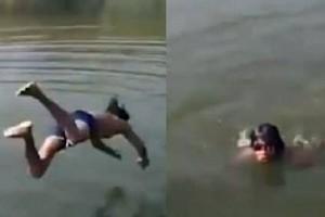 Video: Youth Drowns in pond while friends record video!