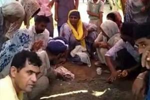 Bizarre Video: Man Gets Electrocuted Locals Bury Him Alive For Treatment 