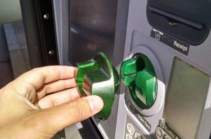 Woman finds skimming device in canara bank ATM delhi