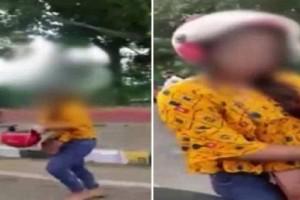 Watch Video: Angry Woman Threatens To Kill Self After Police Stop Her For Violating Rules 