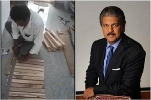 Anand Mahindra praises Telangana man who made wooden treadmill - viral video!